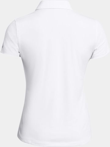 Under Armour Playoff Halbarm Polo weiß