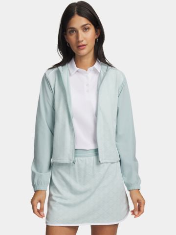 Under Armour Drive FZ Hoodie Stretch Jacke hellblau