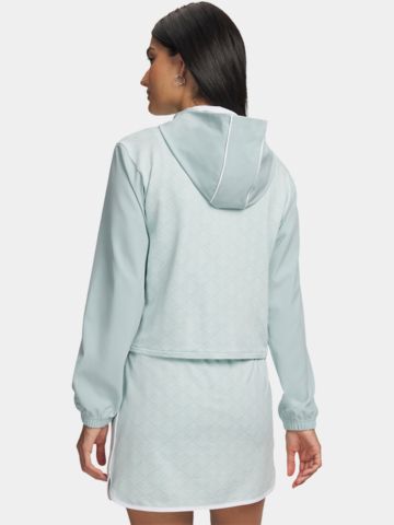 Under Armour Drive FZ Hoodie Stretch Jacke hellblau