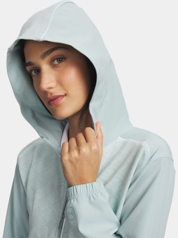 Under Armour Drive FZ Hoodie Stretch Jacke hellblau