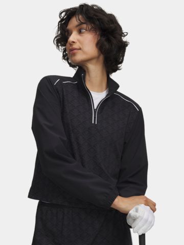 Under Armour Drive 1/2 Zip Stretch Midlayer schwarz