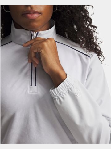 Under Armour Drive 1/2 Zip Stretch Midlayer weiß
