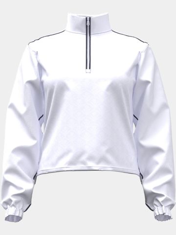 Under Armour Drive 1/2 Zip Stretch Midlayer weiß