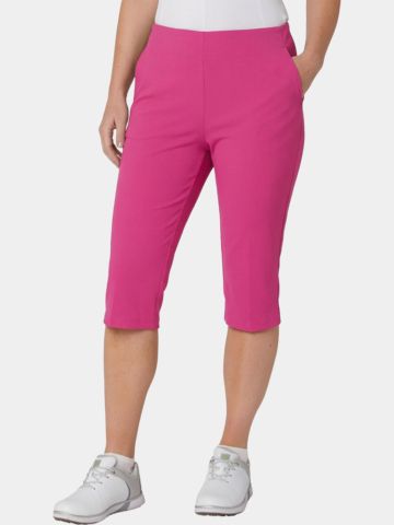 Callaway 15 PULL ON BERMUDA kalhoty capri, fuchsiová