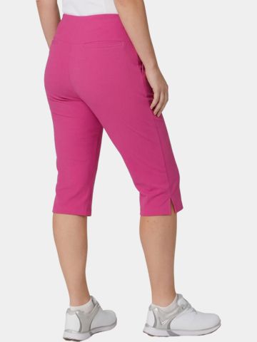 Callaway 15 PULL ON BERMUDA kalhoty capri, fuchsiová