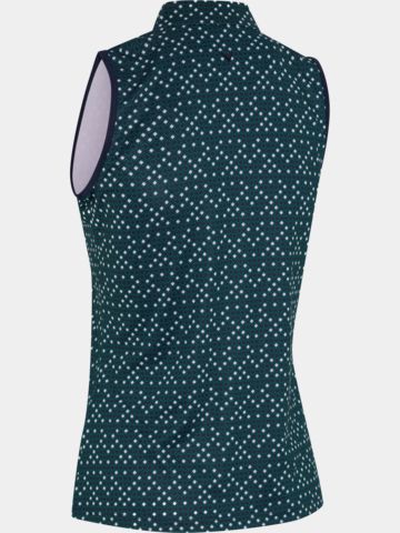 Callaway Mikina SL MOCK-NECK GEO TOP námořní