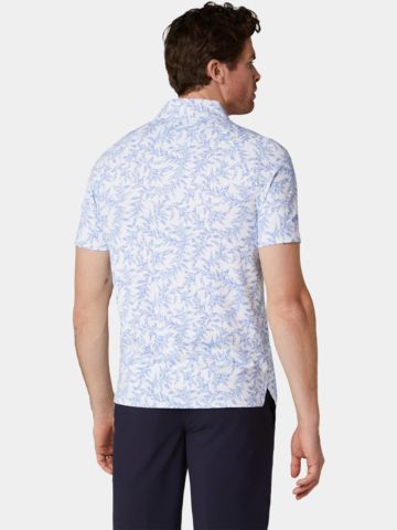 Callaway EMEA SS CHEV BOTANIC Polo s krátkými rukávy, světle modré