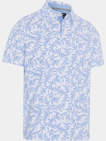 Callaway EMEA SS CHEV BOTANIC Polo s krátkými rukávy světle modrá