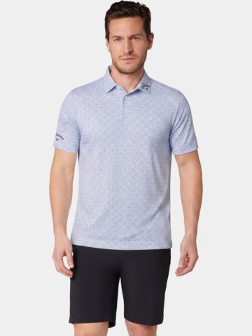 Callaway EMEA NEW SS GOLF Halbarm Polo hellblau