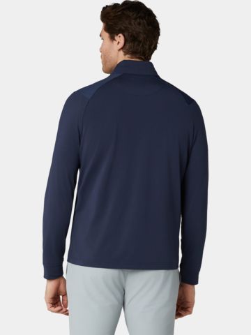 Callaway EMEA LS BLOCKED Halbarm Polo marine