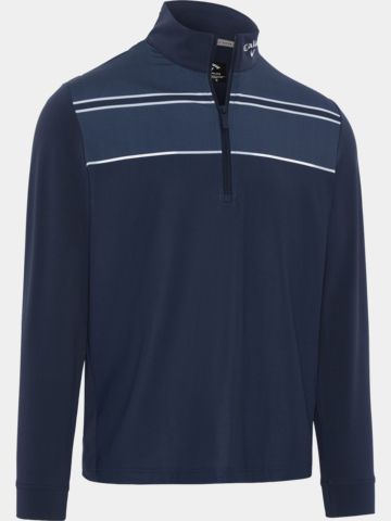 Callaway EMEA LS BLOCKED Halbarm Polo marine