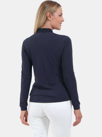 Chervo ART-Langarm Polo blau