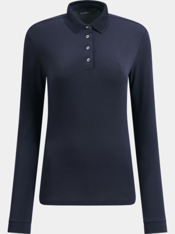 Chervo ART-Langarm Polo blau