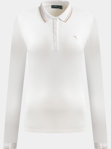 Chervo ATMA Langarm Polo offwhite