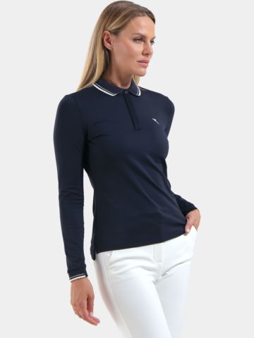 Chervo ATMA Langarm Polo blau
