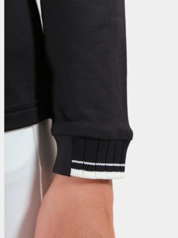 Chervo ATMA Langarm Polo schwarz