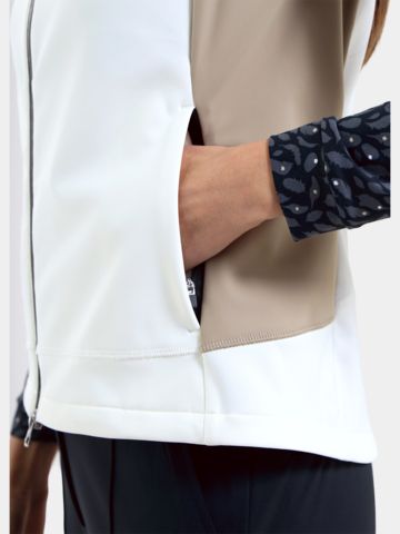 Chervo EDICOLA Softshell Vest off-white