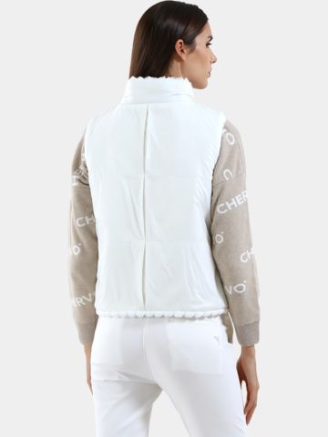 Chervo EXPORT Fleece Vest, Off-White