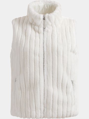 Chervo EXPORT Fleece Vest off-white
