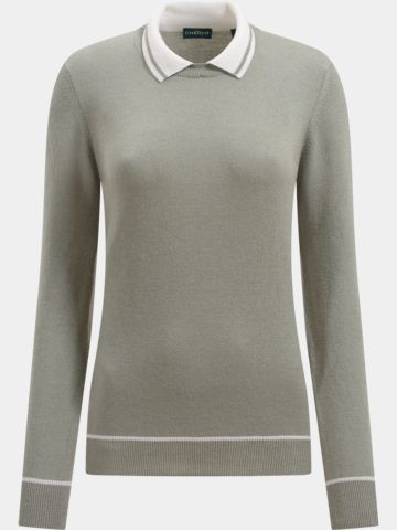 Chervo NOSE - Strick Pullover oliv