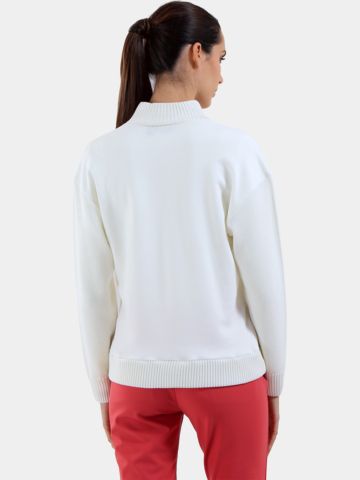 Chervo NURSE-Strick Pullover offwhite