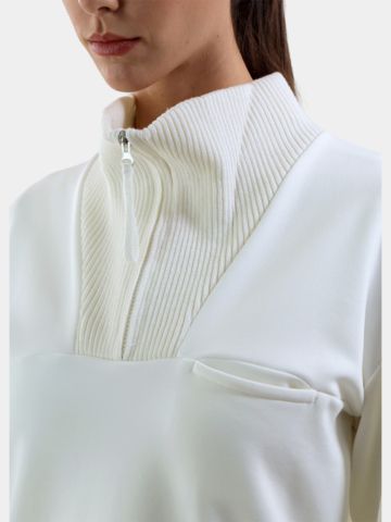 Chervo NURSE-Strick Pullover offwhite