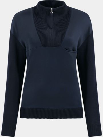 Chervo NURSE-Strick Pullover blau