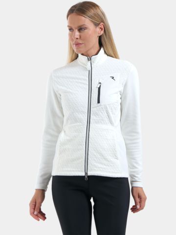 Chervo PANNA - Off-White Sweatshirt Jacket