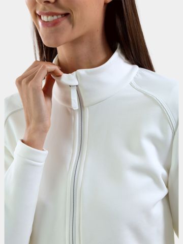 Chervo PREZIOSA -Sweat Jacke offwhite