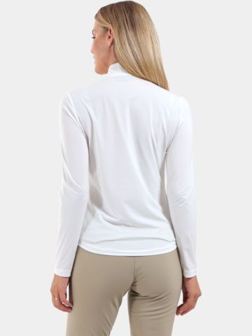 Chervo TABITA - Stretch Midlayer, Off-White