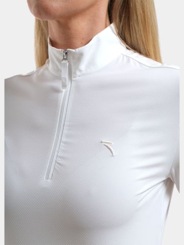 Chervo TABITA - Stretch Midlayer off-white