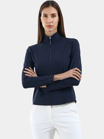 Chervo TABITA - Stretch Midlayer, Blue