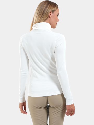 Chervo TAMARA -  Half-Zip-Rollkragen offwhite