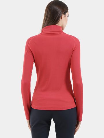 Chervo TAMARA -  Half-Zip-Rollkragen koralle