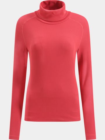 Chervo TAMARA -  Half-Zip-Rollkragen koralle