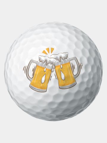 Srixon AD333 Oktoberfest Golfbälle weiß