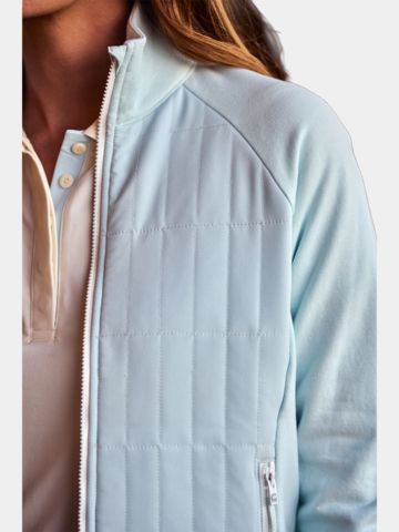 FootJoy TS HYBRID JACKET termobunda světle modrá