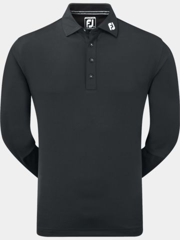 FootJoy THERMOLITE Langarm Polo schwarz
