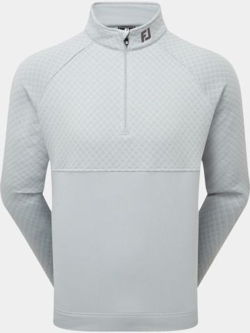 FootJoy EU Jacquard Thermal COut Grey Midlayer Stretch grau