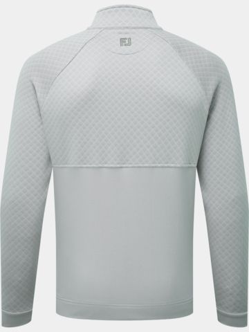 FootJoy EU Jacquard Thermal COut Grey Midlayer Stretch grau