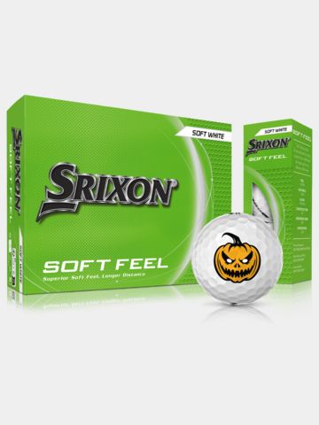 Srixon Soft Feel Halloween Golfbälle weiß