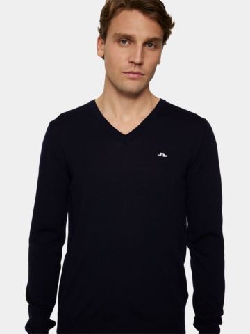 J.Lindeberg  Lymann Knitted Sweater Sweater knitwear navy