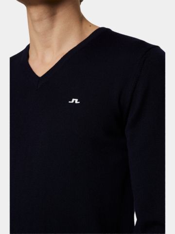 J.Lindeberg  Lymann Knitted Sweater Sweater knitwear navy