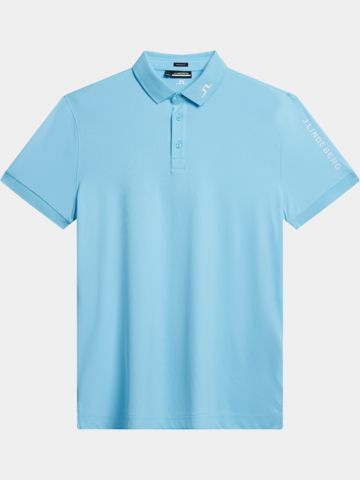 J.Lindeberg TourTech Reg TX Jersey Halbarm Polo hellblau