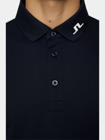 J.Lindeberg KV Reg Fit TX Jersey polo s krátkými rukávy námořnická modrá