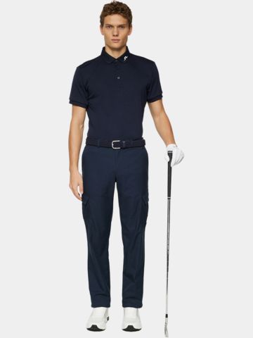 J.Lindeberg KV Reg Fit TX Jersey polo s krátkými rukávy námořnická modrá