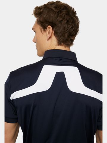 J.Lindeberg KV Reg Fit TX Jersey polo s krátkými rukávy námořnická modrá