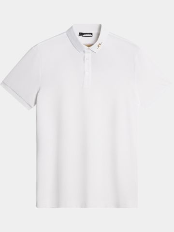 J.Lindeberg KV Reg Fit TX Jersey polo s krátkými rukávy bílý