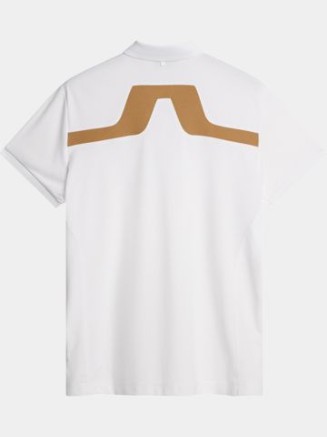 J.Lindeberg KV Reg Fit TX Jersey polo s krátkými rukávy bílý