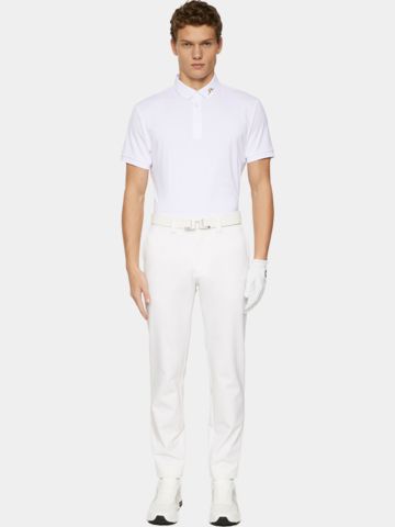 J.Lindeberg KV Reg Fit TX Jersey polo s krátkými rukávy bílý